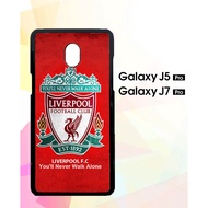 Custom Hardcase Samsung Galaxy J5 Pro | J7 Pro 2017 Liverpool Logo Red Case Cover
