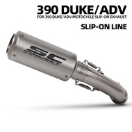 Duke390 Exhaust Muffler SC Project For KTM RC390 RC250 390Duke Duke250 2022-2026 390ADV 250ADV