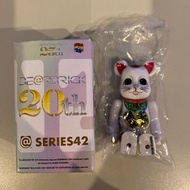 BE@RBRICK Series 42 隱藏版 招財貓 全1款 Vag Bearbrick 100% 400%