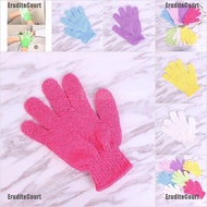 EruditeCourt Exfoliating Body Scrub Gloves Shower Bath Mitt Loofah Skin Massage Sponge