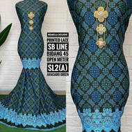 💦 Kain Pasang Ela Songket Lace Printed Open Meter SL2A-E 💦