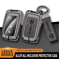 Zinc Alloy Car Key Case Car Key Cover For Lexus CT200H GX400 GX460 IS250 IS300C RX270 ES240 ES350 LS460 GS300 450h 460h Auto Accessories