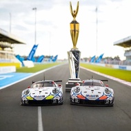 Tiny Sparky Sparky Porsche 911 RSR 2018 Sparky 912 1: 64 Alloy Racing Car Model Car Model