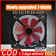 7 fan blades Exhaust fan,Ventilation fan 10/12/14/16 inch,  Exhaust Fan, Ventilated equipment