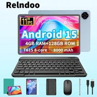 แท็บเล็ต Android 15 พร้อมแป้นพิมพ์และเมาส์ 11 นิ้ว แท็บเล็ต 2 ใน 1 (พร้อมกรณีโน้ตบุ๊ค ปากกา สายข้อมู