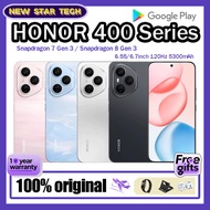 HONOR 400 / Honor 400 Pro / Snapdragon 7 Gen 3 / Snapdragon 8 Gen 3 / 6.55/6.7inch 120Hz 5300mAh