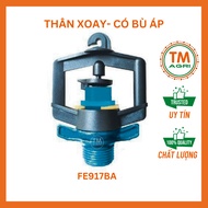 [50 pieces] New Model - PRESSURE COMPENSATION irrigation nozzle with rotating body FE917BA, external