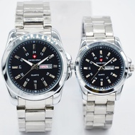 Jam Tangan Couple Swiss Army Automatic Date-100% Original-[MUTU TERJAMIN]-Jam Tangan Swiss Army Orig