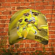 Mahendra Singh Chennai Super Kings Custom All-Over Print Baseball Cap, Limited Edition Yellow Jersey