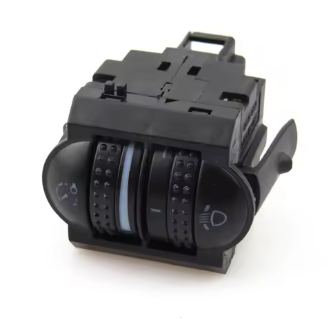 A86E-Car Dash Dimmer Dashboard Brightness Range Head Light Height Adjustment Control Switch For PASS