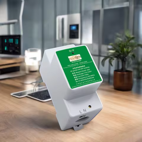 WiFi 6in1 Power Meter 2P AC Energy Meter APP Control 70-260V/100A Voltage and Current Meter Electric