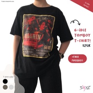 [ READY ] Gidle Tomboy Poster ver T-shirt | Gidle Series | Sayzco concert t-shirt - Soyeon Minnie Mi