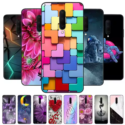 For Oneplus 7T Pro Case One Plus 7 7T Pro Matte Solf Silicone Case for Oneplus 7 Pro Fashion TPU Pro