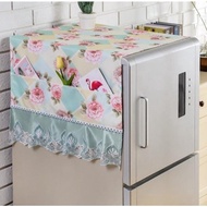 LACE FRIDGE COVER VINTAGE FRIDGE COVER THICK FRIDGE COVER