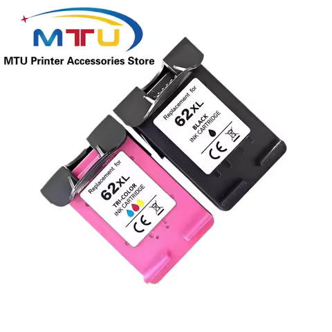 62XL Ink Cartridges for HP Envy 5540 5640 5642 5644 5646 7640 5660 7644 250 200 5740 5742 Printer