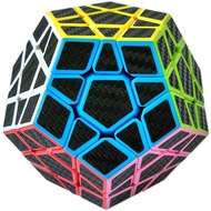 Megaminx Cube, Fiber Sticker Megaminx Speed Cube Puzzle Cube