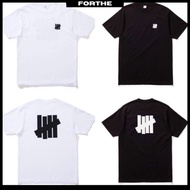 UNDEFEATED Logo T-shirt 280G UNISEX 100% Premium Cotton Black/White T-shirt Undefeated Japan T-shirt