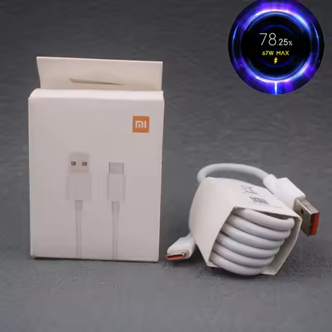 Xiaomi 6A 90W 67W 120W Turbo Fast Charging Cable 1/1.5/2M M USB Type C Data Cord For Xiaomi POCO F3