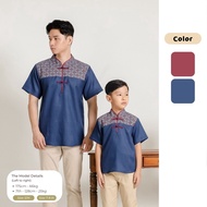 ZIEL KIDS - CNY 2023 - Kanzo Cheongsam / Cheongsam Anak Laki-Laki / Baju Cheongsam Premium