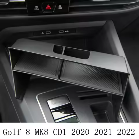 for VW Volkswagen Golf 8 MK8 CD1 2020 2021 2022 Golf8 Car Central Armrest Storage Box Center Console