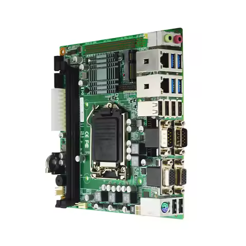 EITX-7581 Intel 6th/7th Gen CPU LGA 1151/2LAN/DDR4 Support 32GB Memory Computer Server ITX Mini Indu