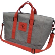 Authentic New In Seal Bag Gray Cloth Santa Barbara Polo & Racquet Club tote (With Shoulder Strap)