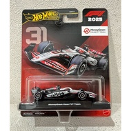 HOT WHEELS PREMIUM F1 2025 MONEYGRAM HAAS F1 TEAM 31