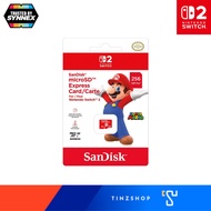 [Switch2] Tinzshop SanDisk microSD Express Card (Mario) 256GB สำหรับ Nintendo Switch 2 / SD Card / ป