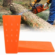 2PCS Plastic Felling Wedges Tree Cutting Wedges Chain Saw Supplies Accessories Logging Tools