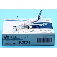 LH4301 Alloy Collectible Plane Gift JC Wings 1:400 "House Color" Airbus Industrie A321XLR Diecast Ai
