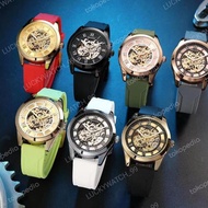 JAM TANGAN PRIA BELLEDA 9475 STRAP RUBBER OTOMATIS