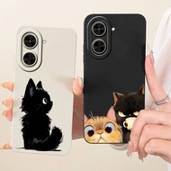 For Xiaomi Redmi A5 Lens Protective Casing RedmiA5 4G Cute Cat Cartoon Soft Silicone Phone Case