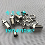 F-K-1.5 Radio Frequency Coaxial Connector Inch F Female TV Top Box 75 Euro 2.5MM Cable Connector