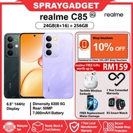 realme C85 5G/4G (24GB*(8+16)RAM + 256GB ROM) 7,000mAH Ultra Battery l Ultra Waterproof