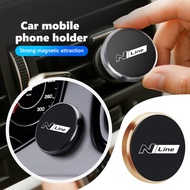 For Hyundai Car Magnetic Mobile Phone Holder 360 Degree Rotation N Line Genesis Azera GDI i10 i20 i3