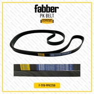 Fanbelt Fanbelt V belt Fan belt Toyota Landcruiser 200 4.5 Diesel 9PK2250 FABBER
