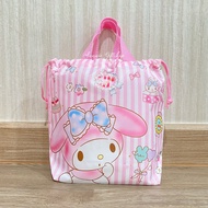 พร้อมส่ง กระเป๋าถือแบบหูรูด ลายการ์ตูน เด็กผู้หญิง Sanrio