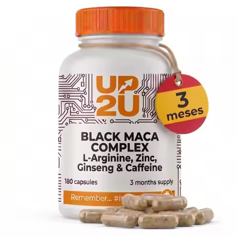 Maca negra complex up2u nutrition, 180 capsules, up to 3 months supply
