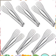 Advanced Stainless Steel Tongs for Serving Food, Buffet Tongs, Food Tongs, Silver Tongs, Kitchen Ton