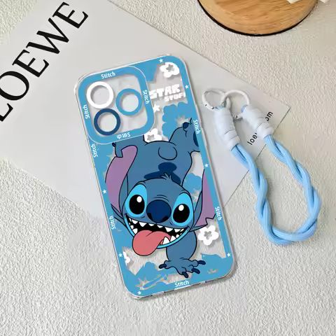Disney Stitch Silicone Cute Case for Xiaomi Redmi 15 15C 14C 14R 13 13C 13X 12C 12 10 10A 10C A5 A4 