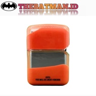 Korek Api Pria Keren Zippo Original Usa Multi Orange Silver Asli Mewah Limited Edition Asli 100% Ori