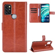 Ốp Điện Thoại Cho UMIDIGI A9 A9 PRO Ốp Da PU Lật Có Giá Đỡ Thiết Kế Chống Sốc