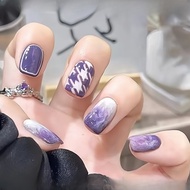 Fake nails press on nails fake nails + glue press on nails handmade fake nails