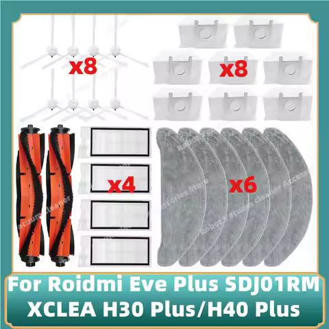 Compatible For Roidmi Eve Plus SDJ01RM, XCLEA H30 Plus / H40 Plus Parts Replacement Accessories