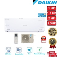 DAIKIN AIR CONDITIONER  FTV-A Series (R32) 1.0HP/1.5HP/2.0HP/2.5HP WIFI (Non-Inverter Aircond)