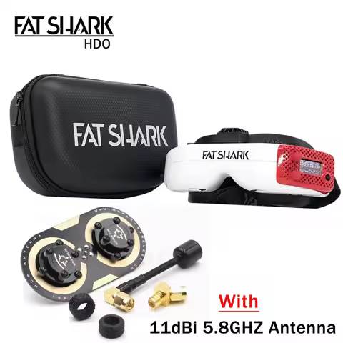 FATSHARK HDO+ Plus FPV Goggles 1280x960 OLED Display 50 Degree Field Video Headset for RC Drone FatS