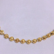 24K Electro Gold Plating Beads Chain
