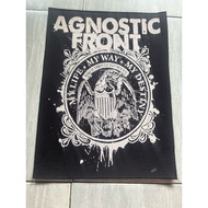 AGNOSTIC FRONT - BACKPATCH