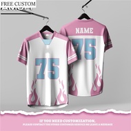 [Free Custom Name And Number] Nfl Edition American Football Jersey For Men 2025 Design Retro Collar 