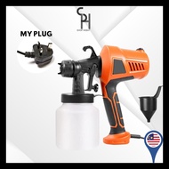 HEBAT👍Electric Paint Sprayer Gun MY plug 400W Airless Paint Spray Machine Mesin Sembur Cat Mesin Cat